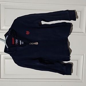Boys Chaps Henley front zip
